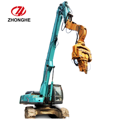 pilhas concretas de Pile Driver Boom da máquina escavadora de 13M 15M para ZX330 PC300 Hyundai R360