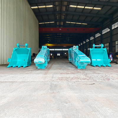 Braço deslizante da lança da escavadeira Q355B, lança longa da escavadeira para CAT320 PC130