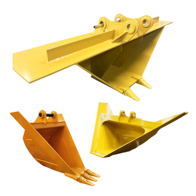 Cubeta durável da vala de V para a máquina escavadora, máquina escavadora Trapezoidal Ditch Bucket
