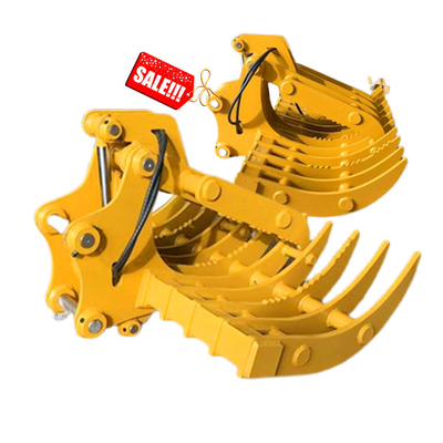 Mini Excavator Root Rake Bucket, Kobuta Mini Excavator Brush Rake
