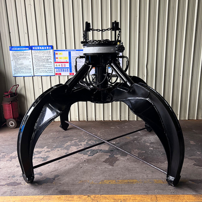 Máquina escavadora de gerencio Rock Grab Q355B NM400 Hardox500 da casca alaranjada