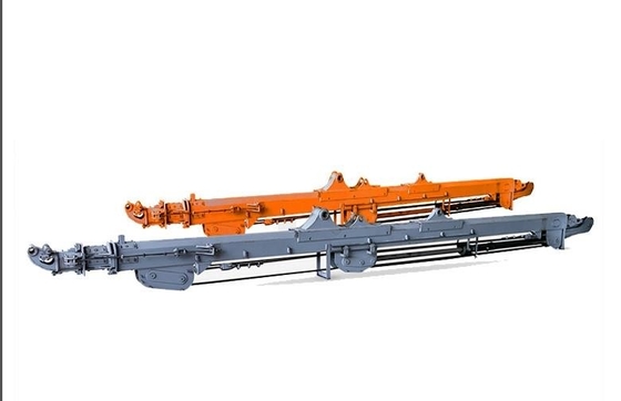 Comprimento prático 14m de Telescopic Boom Extension da máquina escavadora de Q355B para CAT320