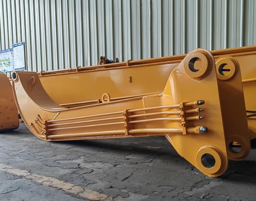 a máquina escavadora de 20 toneladas Pile Driving Boom arma Q355B Q690D 12m para CAT Case Hitachi