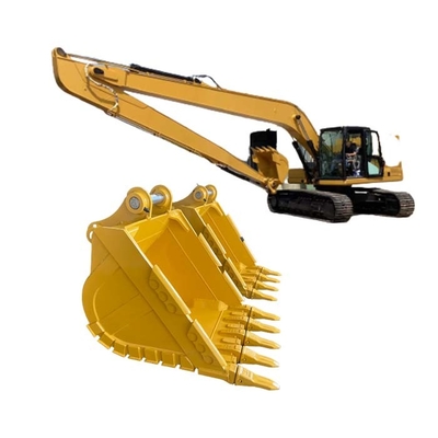 2m3 Sk500 Excavador grande balde amarelo ou cliente requerido, balde GP para longo alcance
