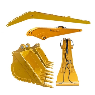 Q355B MN400 Heavy Duty Rock Bucket, Excavator Rock Digging Bucket com excavador longo braço de barra