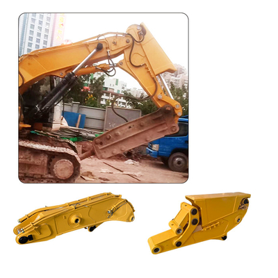 Encurtar braço de alta eficácia Excavator Boom com balde de túnel