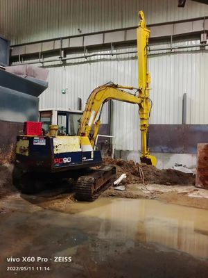 Excavadora de três seções de demolição Hyundai R225 personalizado 25T-45T projeto de demolição de edifícios de grande altura Q355B