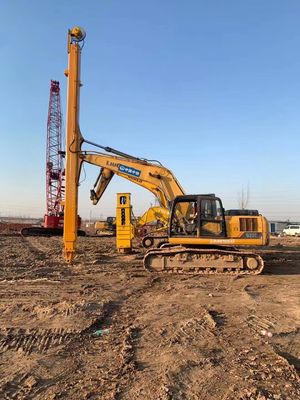 Excavadora multifuncional SK350 Braço Telescópico Dois estágios BS700/Q690D Projeto de Escavação de Tubulação Subterrânea 35T