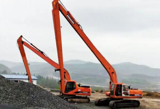 Excavadora de longo alcance Boom e braço para Hitachi 200, Hitachi 250, Hitachi 300, Hitachi 350, Hitachi 400, Hitachi 450