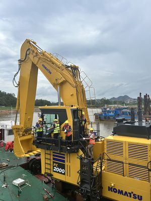 Máquina escavadora longa de grande resistência Extension Arm For CAT Sany Doosan Hitachi do alcance