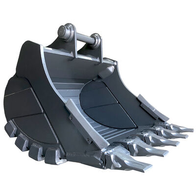 Balde de aço grande para rocha Hitachi para Komatsu para escavadeira, Balde para rocha dura para escavadeira, Balde para escavadeira para rocha