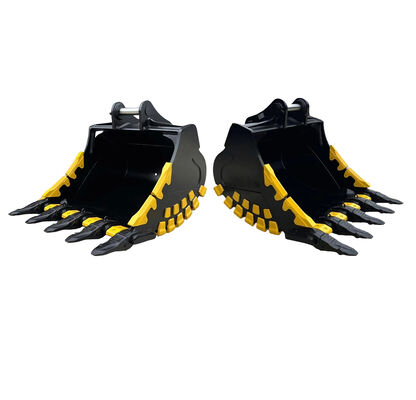 Escavadeira de Alta Capacidade e Resistência Pesada Balde para Rocha Balde para Rocha de Alta Resistência Balde para Rocha para Máquinas de Terraplanagem