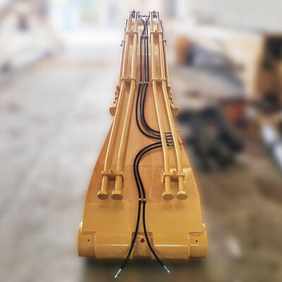 Braço Longo para Escavadeira Direto da Fábrica, Aço de Alta Resistência e Durabilidade, Personalizável para Todas as Marcas