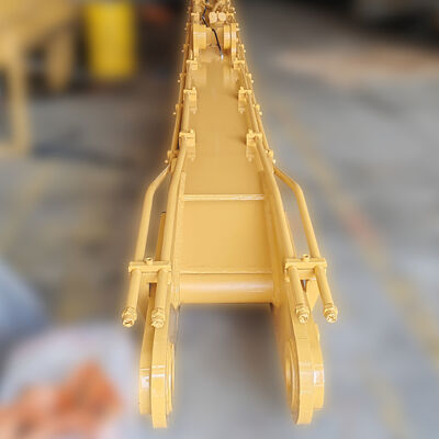 Extensão do braço do escavadeiro de longo alcance com cilindro